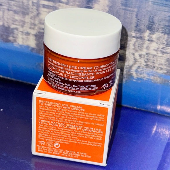 NIB NWT Origins Ginzing Refreshing Eye Cream to Brighten & Depuff for Eyes - Picture 6 of 8